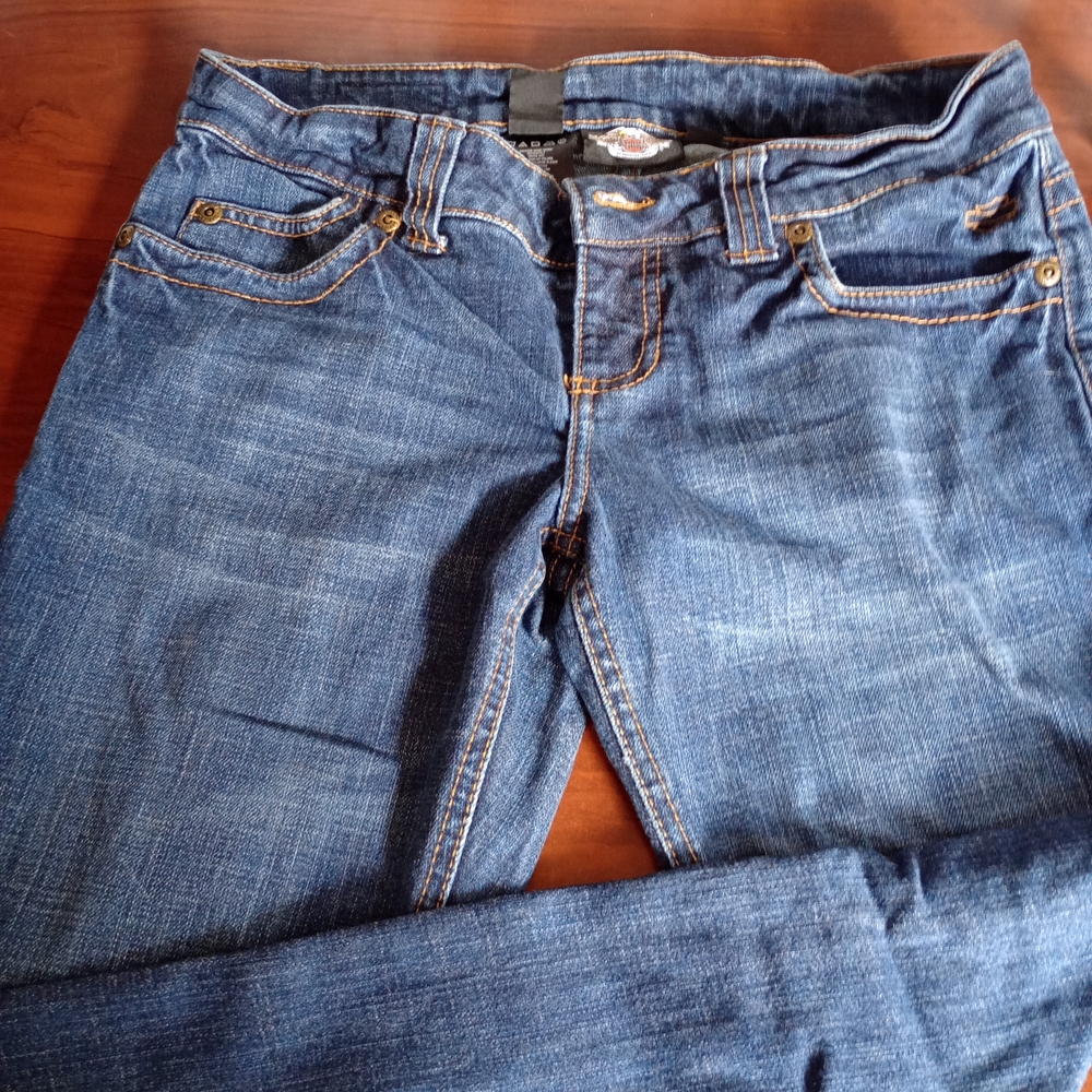 Harley Davidson Women's Classic Blue Denim Jeans